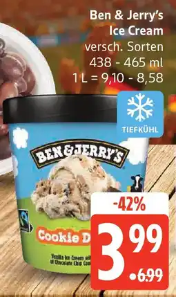 Edeka Ben & Jerry's Ice Cream Angebot
