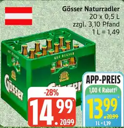 Edeka Gösser Naturradler Angebot