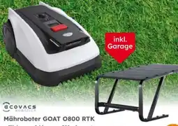 Globus Baumarkt Ecovacs Mähroboter GOAT O800 RTK Angebot