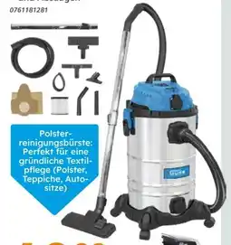 Globus Baumarkt Güde Nass-Trockensauger GNTS 30L Angebot