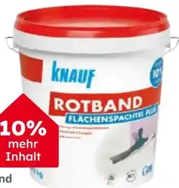 Globus Baumarkt Knauf Rotband Flächenspachtel Plus Angebot