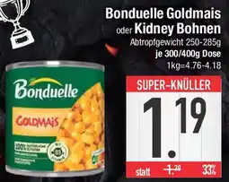 E-Center Bonduelle Goldmais oder Kidney Bohnen Angebot
