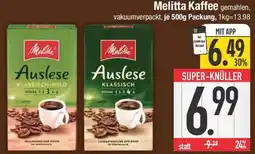 E-Center Melitta Kaffee Angebot