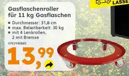 Globus Baumarkt Gasflaschenroller für 11 kg Gasflaschen Angebot