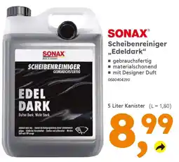 Globus Baumarkt SONAX Scheibenreiniger ,,Edeldark" Angebot
