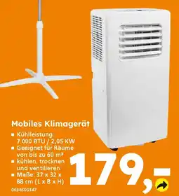 Globus Baumarkt Mobiles Klimagerät Angebot