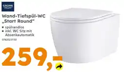 Globus Baumarkt GROHE Wand-Tiefspül-WC ,,Start Round" Angebot