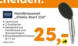 Globus Baumarkt GROHE Handbrauseset ,,Vitalio Start 110" Angebot