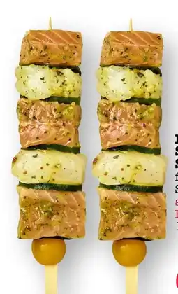 Scheck-in-Center Scheck-in Center Lachs-Seeteufelspieße Angebot