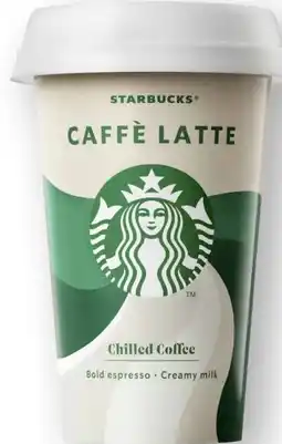 Scheck-in-Center Starbucks Kaffeedrink Angebot