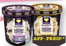 Scheck-in-Center Edeka Herzstücke High Protein Ice Cream Cookies Angebot