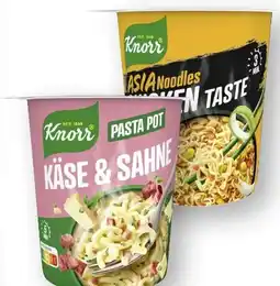 Scheck-in-Center Knorr Pasta Pot Angebot