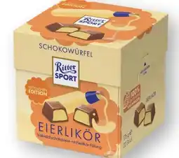 Scheck-in-Center Ritter Sport Schokowürfel Eierlikör Angebot