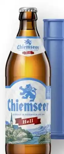 Scheck-in-Center Chiemgauer Brauhaus Chiemseer Hell Angebot