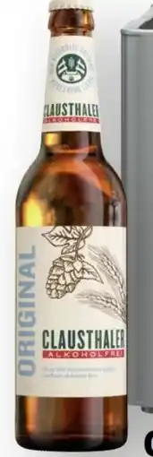Scheck-in-Center Clausthaler Original Bier Angebot