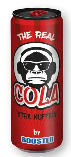 Scheck-in-Center Booster The Real Cola Angebot