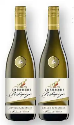 Scheck-in-Center Oberbergener Baßgeige Grauer Burgunder Kabinett Angebot