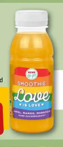 REWE Center Rewe to go Smoothie Angebot