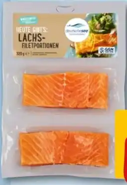 REWE Center Deutsche See Lachs-Filets Angebot
