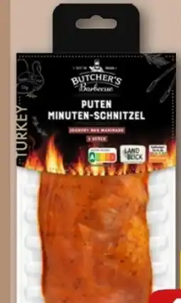 REWE Center Butcher’s Barbecue Puten Minuten Schnitzel Angebot