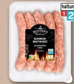 REWE Center Butcher’s Barbecue Schinken-Bratwurst Angebot