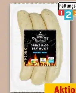 REWE Center Butcher’s Barbecue Spinat-Käsebratwurst Angebot