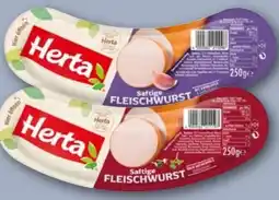 REWE Center Herta Saftige Fleischwurst Angebot