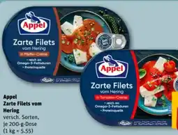 REWE Center Appel Zarte Filets vom Hering Angebot