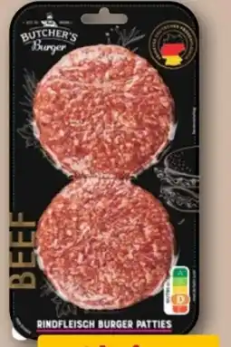 REWE Center Butcher’s Burger Beef Rindfleisch Patties Angebot