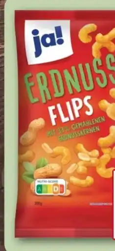 REWE Center ja! Erdnussflips Angebot