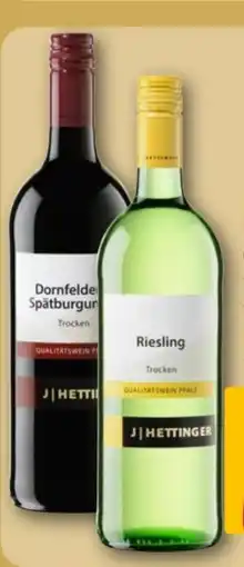 REWE Center J. Hettinger Qualitätswein Angebot