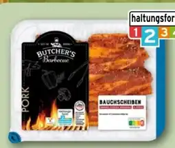 REWE Center Butcher’s Barbecue Schweine-Bauchscheiben Angebot
