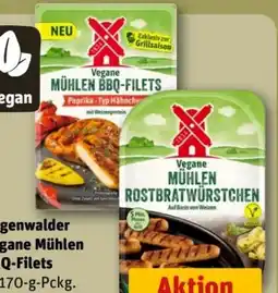 REWE Center Rügenwalder Mühle Vegane Mühlen Bratwurst Angebot