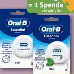 REWE Center Oral-B Essential Floss Mint gewachste Zahnseide Angebot