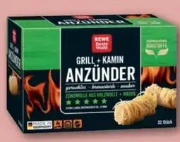 REWE Center Rewe Beste Wahl Grill + Kamin Anzünder Angebot