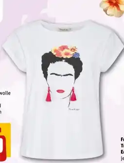 REWE Center Damen T-Shirt Frida Kahlo Angebot