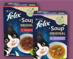 REWE Center Purina Felix Soup Katzennahrung Angebot