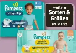 REWE Center Pampers Sparpack Baby Dry Junior Angebot