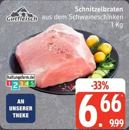 Edeka Gutfleisch Schnitzelbraten Angebot
