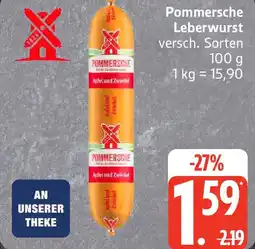 Edeka Pommersche Leberwurst Angebot