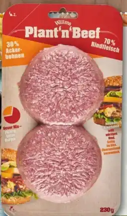nahkauf Willms Plant ’n’ Beef Burger Angebot
