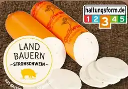 nahkauf Metzgerei Landbauern Schiller Strohschwein Gelbwurst Angebot