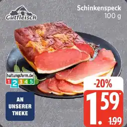 Edeka Gutfleisch Schinkenspeck Angebot