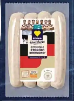 E-Center Edeka Herzstücke Offizielle Stadion Bratwurst Angebot