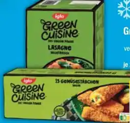 E-Center Iglo Green Cuisine Angebot