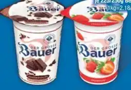 E-Center Bauer Der Große Fruchtjoghurt Angebot