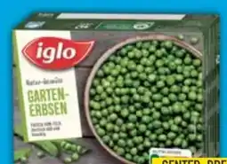 E-Center Iglo Natur-Gemüse Gartenerbsen Angebot