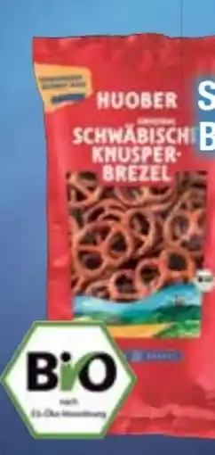 E-Center Huober Brezel Original Schwäbische Bio Knusper-Brezel Angebot
