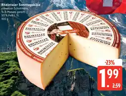 Edeka Rheintaler Sonntagskäse Angebot
