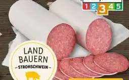 REWE Center Metzgerei Landbauern Ostermeier Strohschwein Bauernsalami Angebot